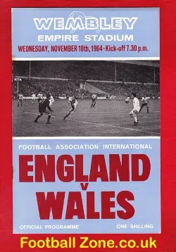 England v Wales 1964