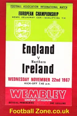 England v Ireland 1967