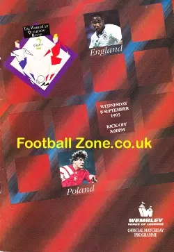 England v Poland 1993