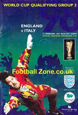England v Italy 1997