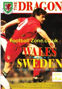 Wales v Sweden 1994