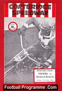 Coatbridge Speedway v Oxford 1973