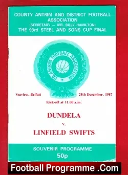 Dundela v Linfield 1987 – Irish Cup Final