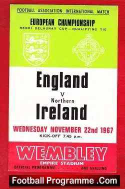 England v Ireland 1967