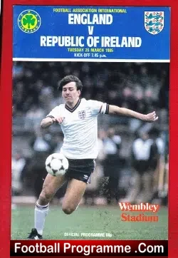 England v Ireland 1985