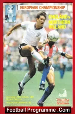 England v Northern Ireland 1986