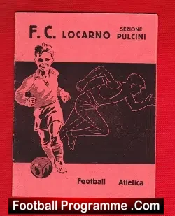 FC Locarno of Switzerland Season Ticket Card 1942 – 1943