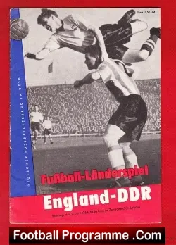 Germany v England 1963