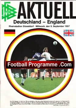Germany v England 1987