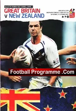 Great Britain Rugby v New Zealand 2007 – At Huddersfield