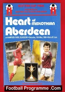 Heart of Midlothian v Aberdeen 1986 – Scottish Cup Final