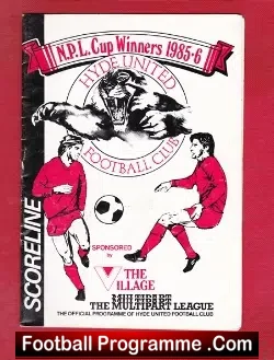 Hyde United v Stalybridge Celtic 1987