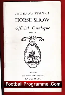 International Horse Show White City 1947