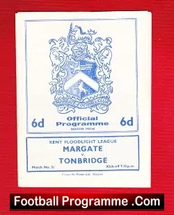 Margate v Tonbridge 1968