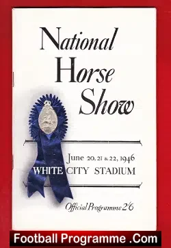 National Horse Show White City 1946