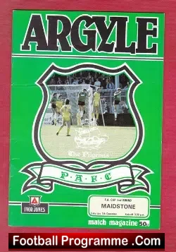 Plymouth Argyle v Maidstone United 1985