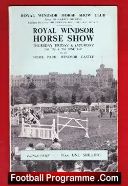 Royal Windsor Horse Show 1947