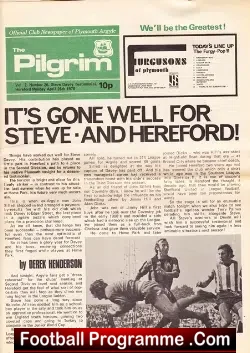 Steve Davey Testimonial Benefit Match Plymouth Argyle 1976