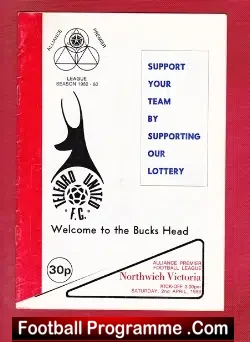 Telford United v Northwich Victoria 1983
