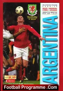 Wales v Argentina 2002