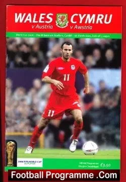 Wales v Austria 2005 – Plus Newspaper Article