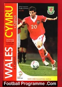 Wales v Cyprus 2006 – Plus Newspaper Article
