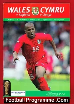 Wales v England 2005