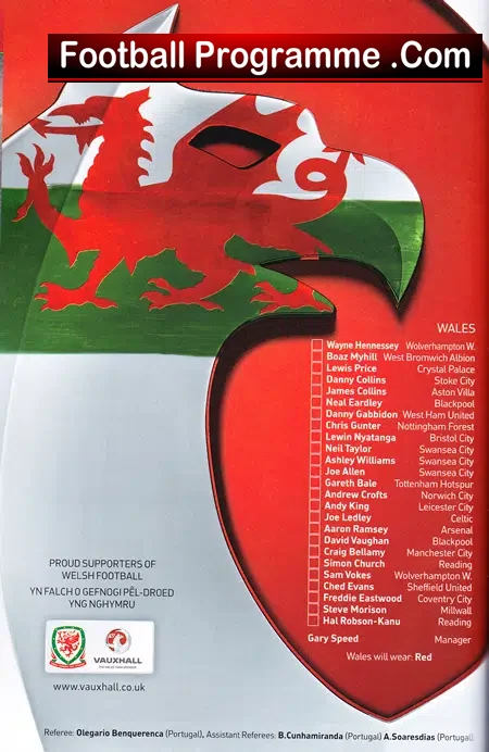 Wales v England 2011