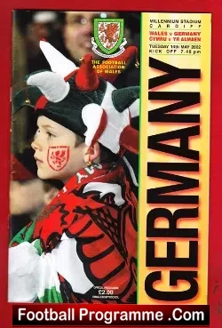 Wales v Germany 2002 – Plus Newspaper Article