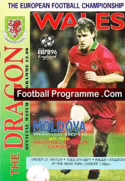Wales v Moldova 1996
