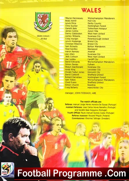 Wales v Russia 2009