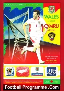 Wales v Russia 2009