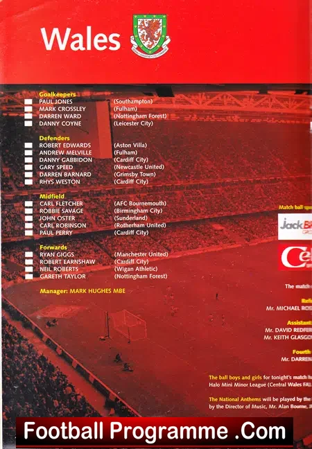 Wales v Scotland 2004