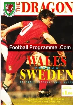 Wales v Sweden 1994