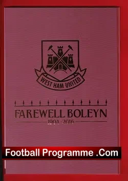West Ham United v Manchester United 2016 – Last Match Boleyn