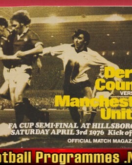 Derby County v Manchester United 1976 – FA Cup Semi Final