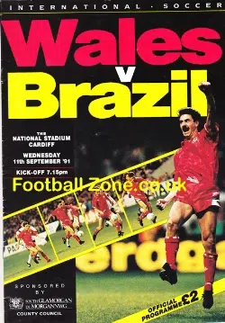 Wales v Brazil 1991