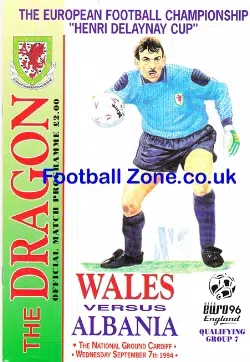 Wales v Albania 1994