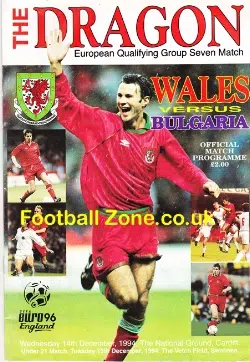 Wales v Bulgaria 1994