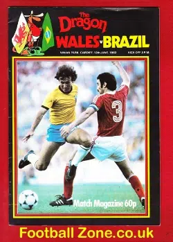Wales v Brazil 1983