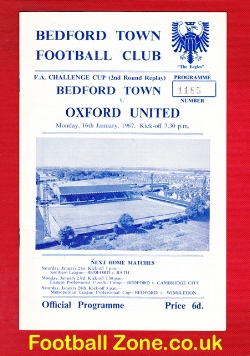 Bedford Town v Oxford United 1967 – FAC Replay