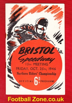 Bristol Speedway Northern Riders Championship 1946