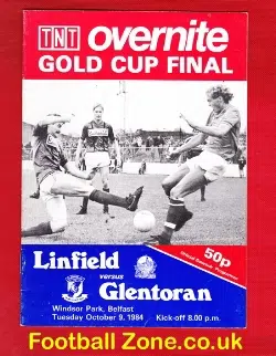 Linfield v Glentoran 1984 - Irish Cup Final