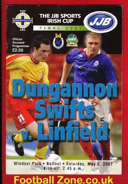 Dungannon Swifts v Linfield 2007 – Irish Cup Final