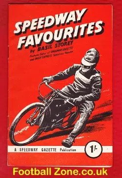 Speedway Gazette Favourites by Basil Storey 1947
