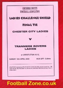 Chester C Ladies v Tranmere Rovers 2000 - Challenge Shield Final