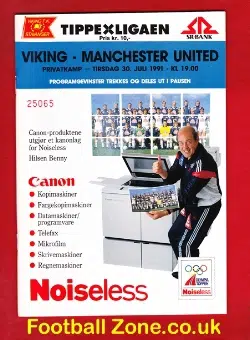 Viking v Manchester United 1991 – Norway