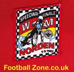 Speedway World Final Norden Cloth Patch Badge 1983