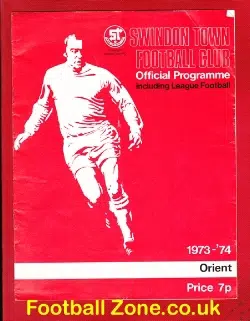 Swindon Town v Orient 1973