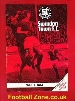 Swindon Town v Wrexham 1976